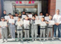 इंटर स्कूल स्केटिंग प्रतियोगिता में छाए ग्लैक्सी प्रिपेरेटरी स्कूल के छात्र