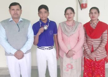 डेफोडिल स्कूल के छात्र ने राष्ट्रीय स्तर पर चमकाया नाम, जीता मेडल