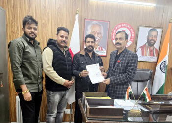 ईश्वर भारती बने इंडियन रेडक्रॉस सोसायटी हरियाणा के आजीवन सदस्य