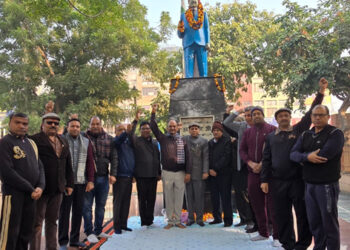 भारत विकास परिषद विवेकानंद शाखा ने शहीद उधम सिंह की जयंती पर किया उन्हें नमन