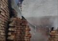 शास्त्री नगर हिसार में घर में आग, भारी नुकसान
