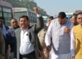 हिसार में इलेक्ट्रिक बसों का विरोध: रोडवेज कर्मचारियों का प्रदर्शन