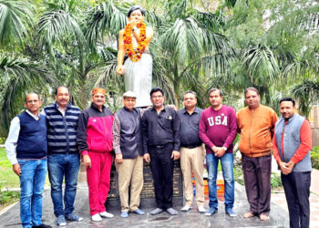 भाविप विवेकानंद शाखा ने चंद्रशेखर आजाद के बलिदान दिवस पर किए श्रद्धा सुमन अर्पित