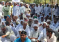 हिसार में ग्रामीणों का जोरदार प्रदर्शन