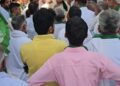 हिसार में इनेलो ने किसानो  के  समर्थन में किया प्रदर्शन : 50 हजार रुपये प्रति एकड़  माँगा मुआवजा , प्रशासन को सौंपा ज्ञापन