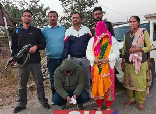 सीआईए का ऑपरेशन सफल: जींद में हिसार निवासी तस्कर दंपती हेरोइन सहित दबोचा