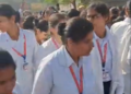 अभद्र गानों पर नाचने के लिए मजबूर किए जाने का आरोप, हिसार में नर्सिंग छात्राओं का उग्र प्रदर्शन